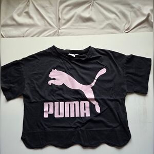 Puma Black Crop Top